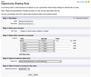 Sample Sharing Rule