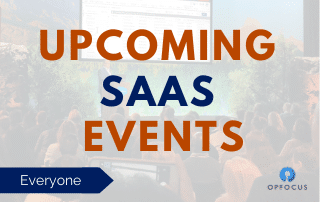 Upcoming SaaS Events 2020