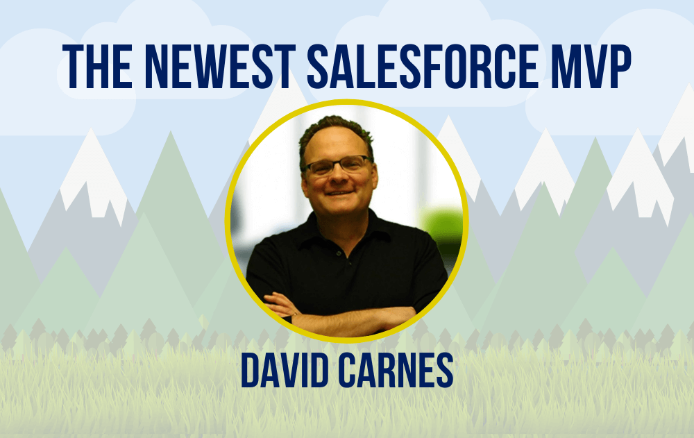 David Carnes is named as Salesforce MVP
