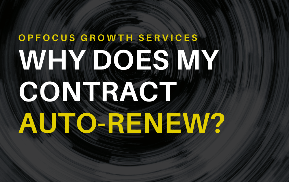 Why does my Managed Service Contract Auto-renew?