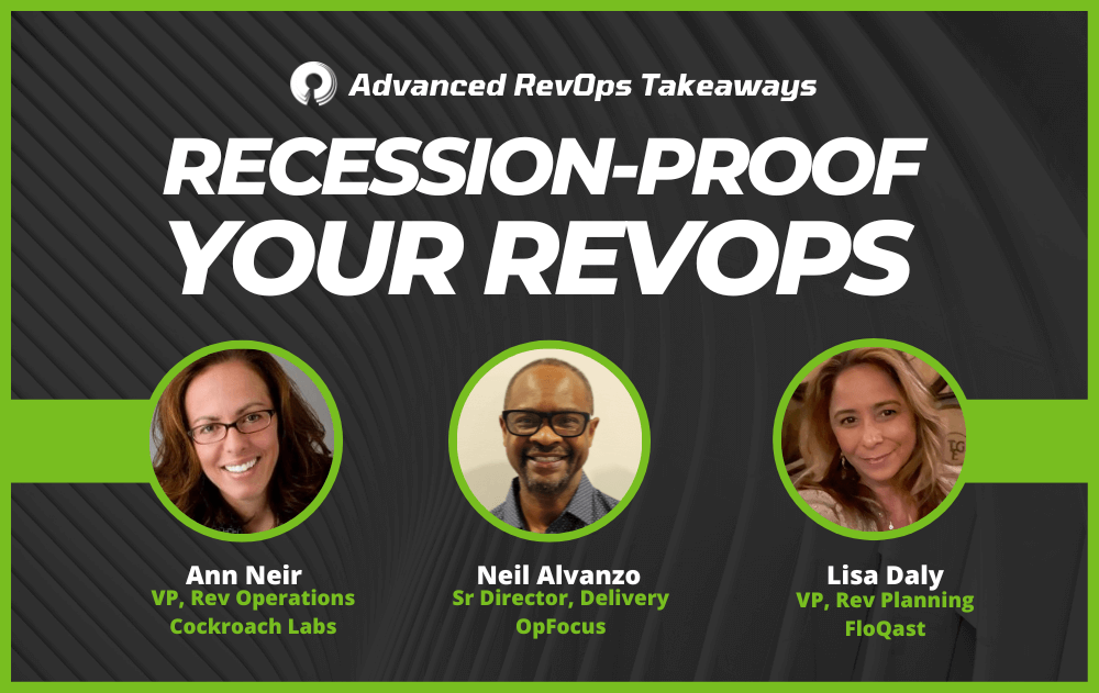 Recession Proof Your RevOps: Panel Discussion Takeaways