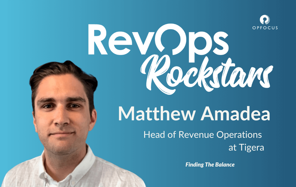 Finding The Balance - Matthew Amadea - RevOps Rockstars