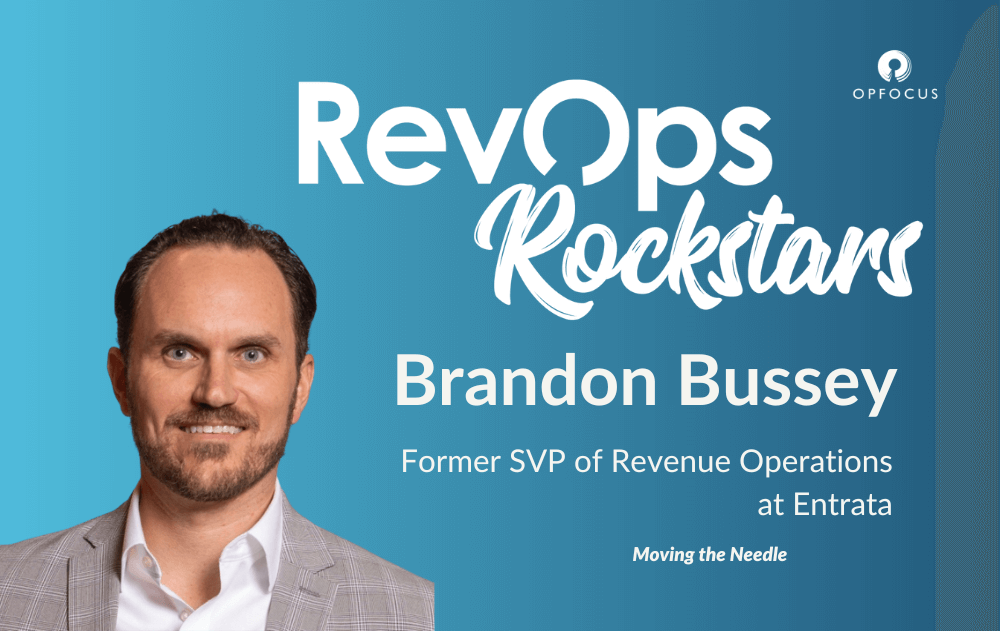 Moving the Needle - Brandon Bussey - RevOps Rockstars